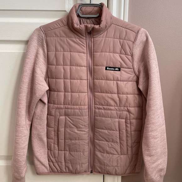 Roots Puffer Jacket (Pink) - Picture 1 of 10